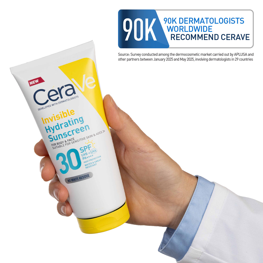 CeraVe Invisible Hydrating Sunscreen SPF30 177ml