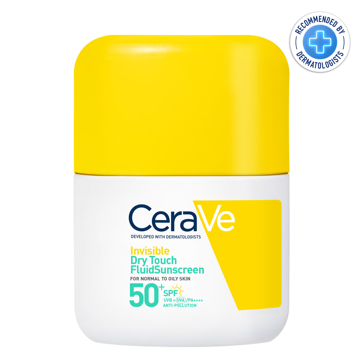 CeraVe Invisible Dry Touch Fluid Sunscreen SPF 50 50ml