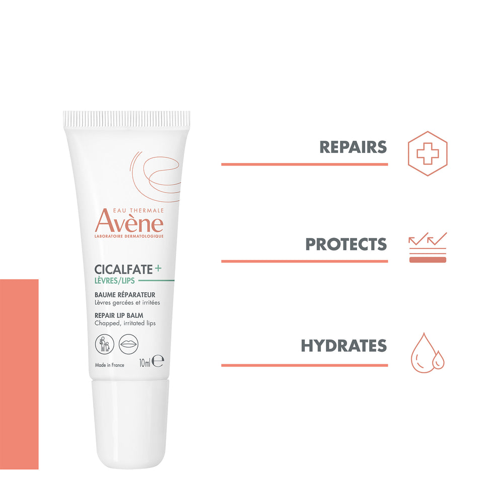 Avène Cicalfate+ Lips Repair Lip Balm 10ml — key ingredients