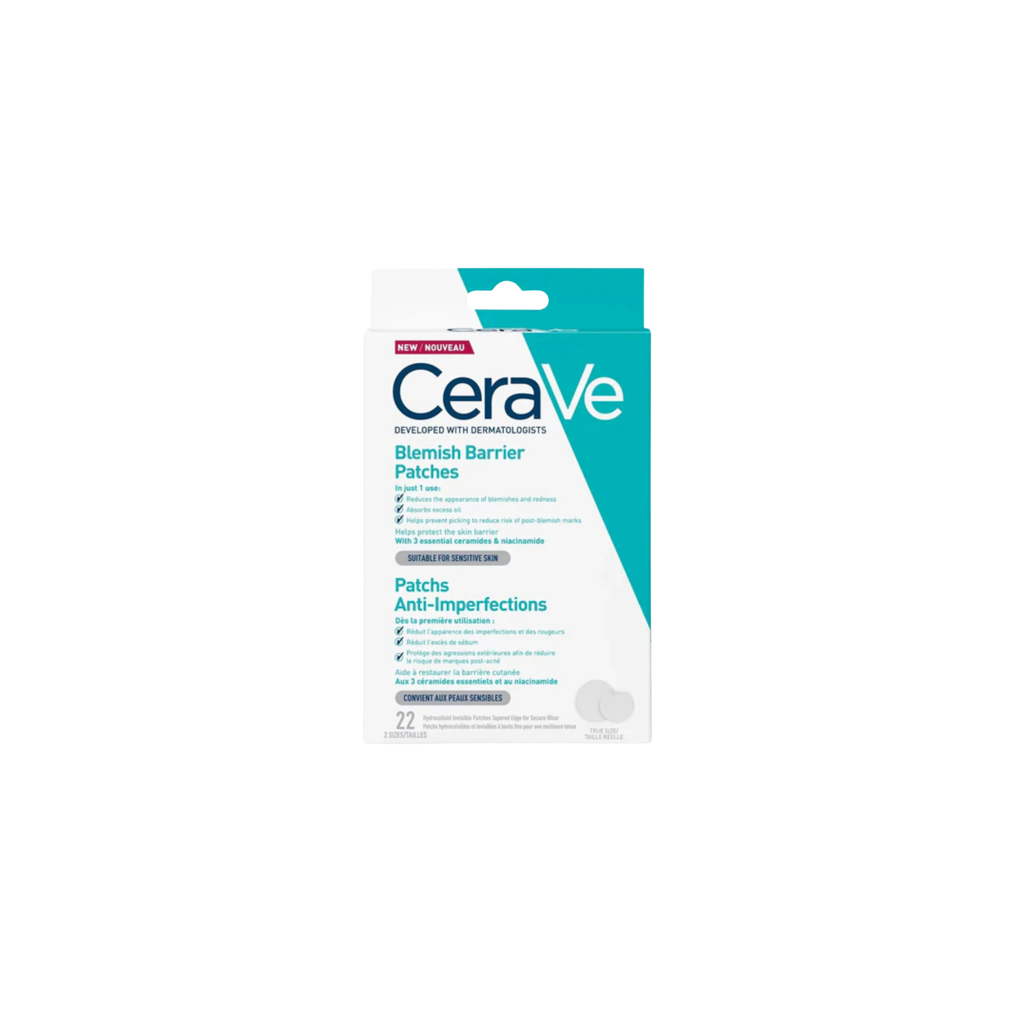 Cerave Blemish Barrier Patches Packaging 