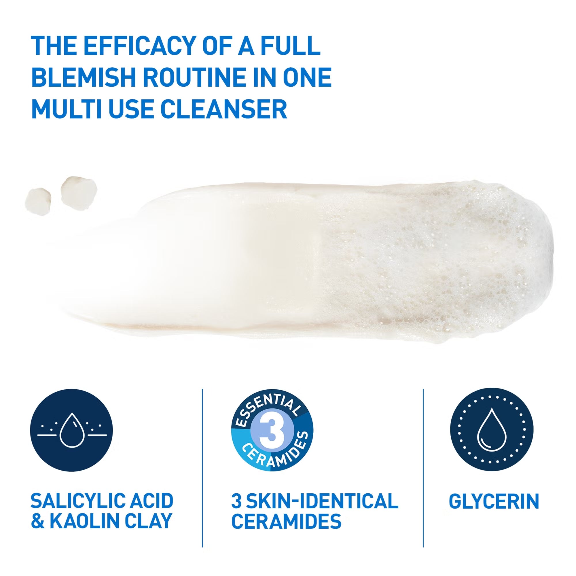 CeraVe Blemish Clay To Foam Cleanser 118ml