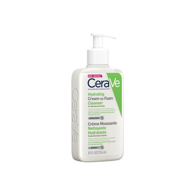 CeraVe Hydrating Cream-to-Foam Cleanser 236ml