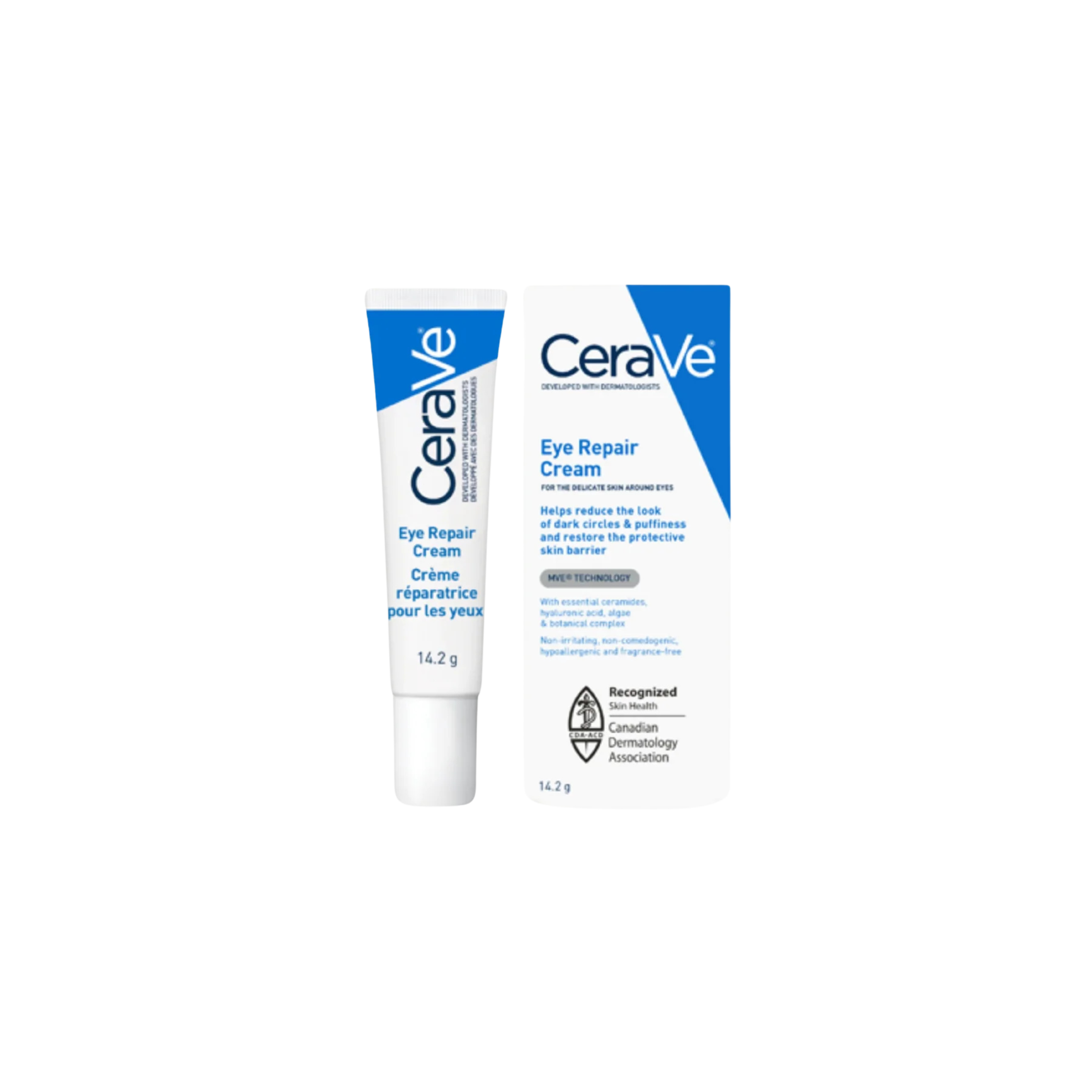 CeraVe Eye Repair Cream for Dark Circles, Puffiness & Wrinkles 14ml