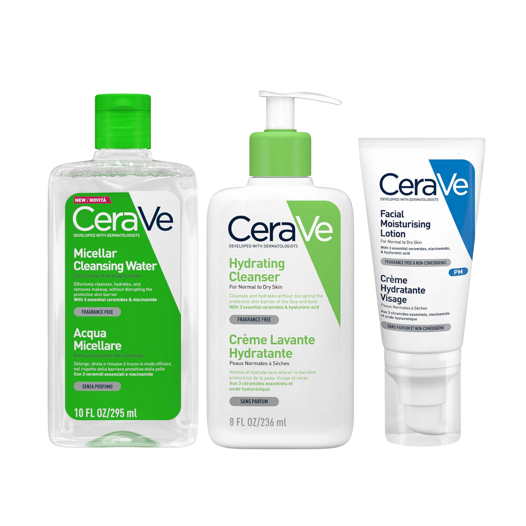 CeraVeHydrating 3Step Cleanse Bundle