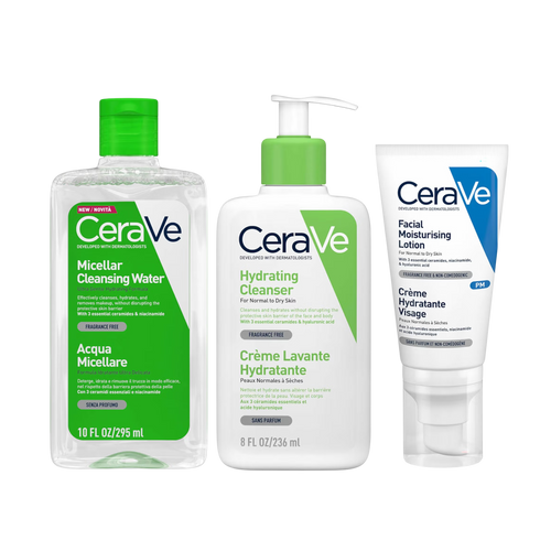 CeraVeHydrating 3Step Cleanse Bundle
