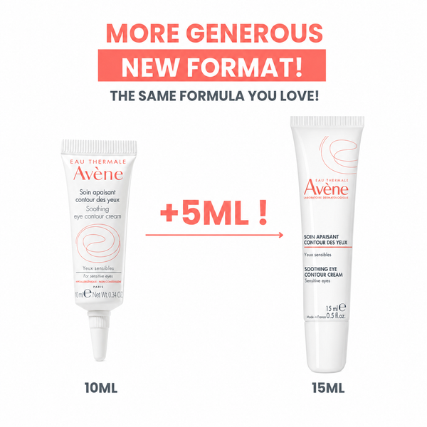 Avène Soothing Eye Contour Cream for Very Sensitive Skin 15ml