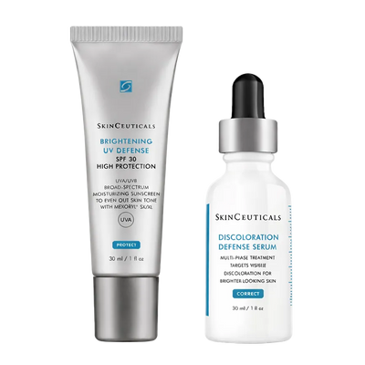 Skinceuticals Discoloration Defence Duo Discoloration Defence Serum 30ml + Brightening UV Defence SPF30 30ml Bundle