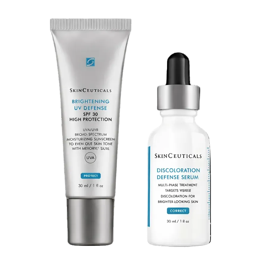 Skinceuticals Discoloration Defence Duo Discoloration Defence Serum 30ml + Brightening UV Defence SPF30 30ml Bundle