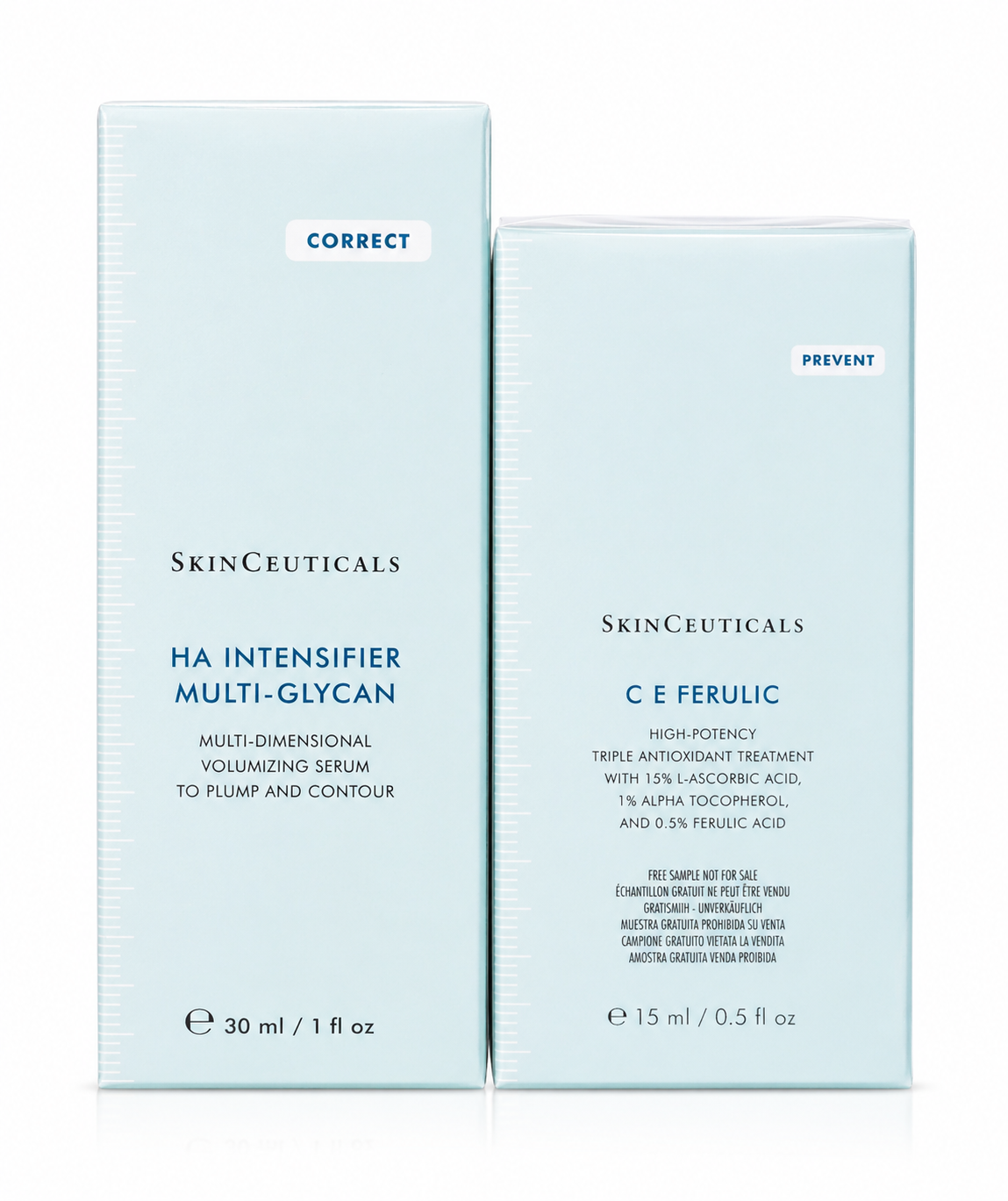 SkinCeuticals HA Intensifier Multi Glycan 30ml + FREE C E Ferulic 15ml Bundle