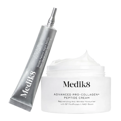 Medik8 Advanced Pro-Collagen+ Peptide Cream 50ml + Free Crystal Retinal 6 4ml Bundle