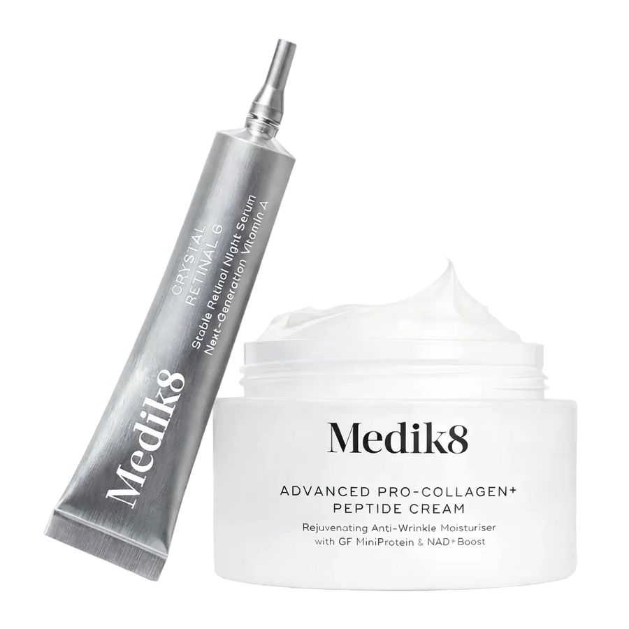 Medik8 Advanced Pro-Collagen+ Peptide Cream 50ml + Free Crystal Retinal 6 4ml Bundle
