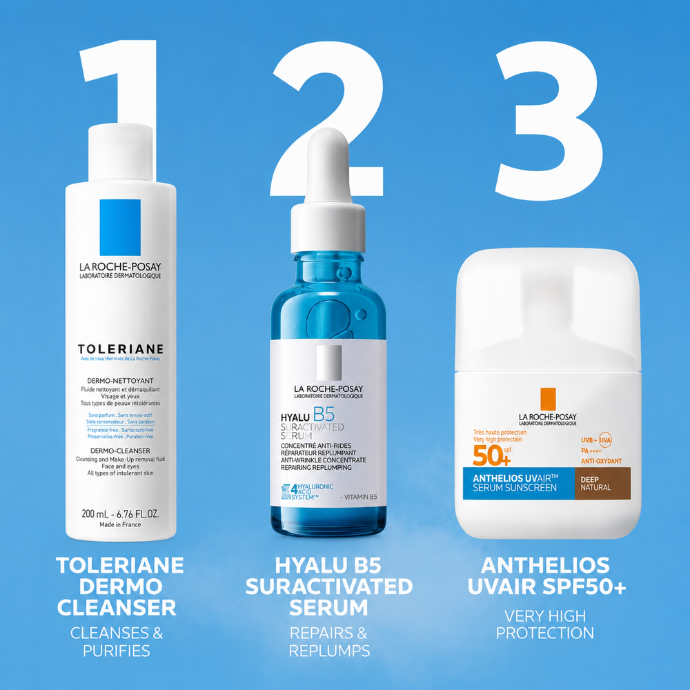 La Roche-Posay Anthelios UVAir Serum Sunscreen SPF50+ Deep 50ml