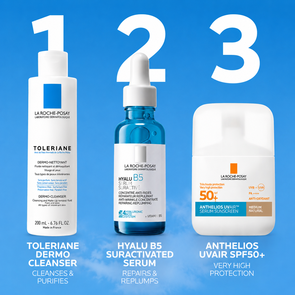 La Roche-Posay Anthelios UVAir Serum Sunscreen SPF50+ Medium 50ml