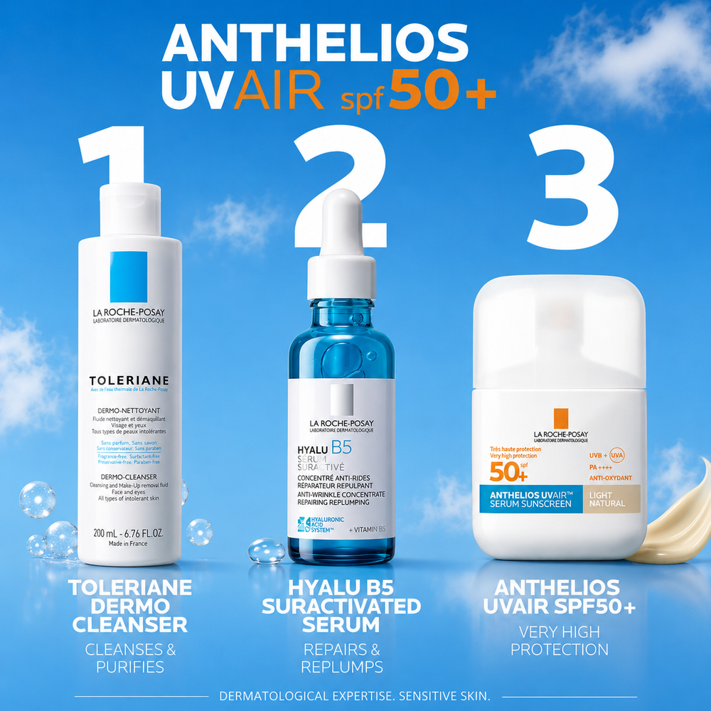 La Roche-Posay Anthelios UVAir Serum Sunscreen SPF50+ Light 50ml