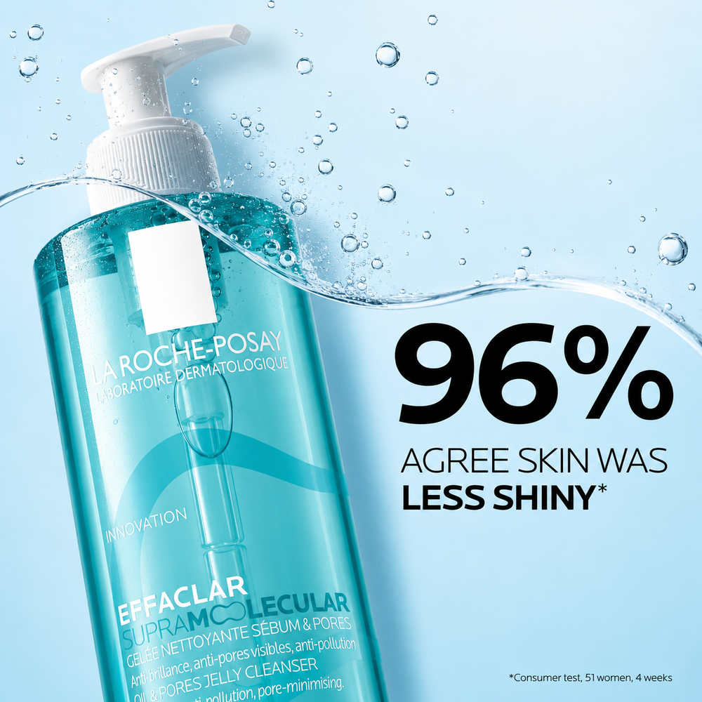 La Roche-Posay Effaclar Supramolecular Face Jelly Cleanser 400ml
