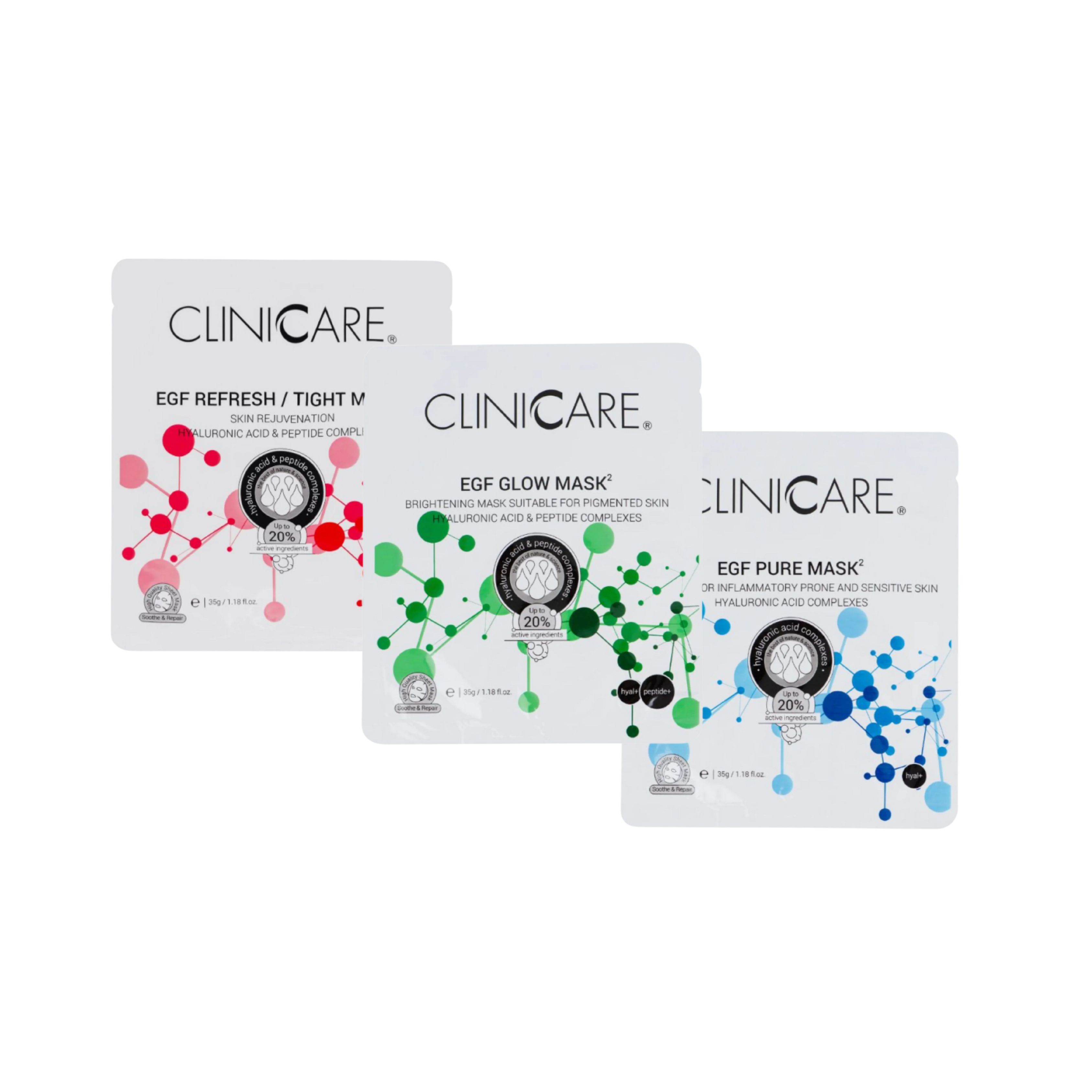 ClinicCareEGF Mask bundle