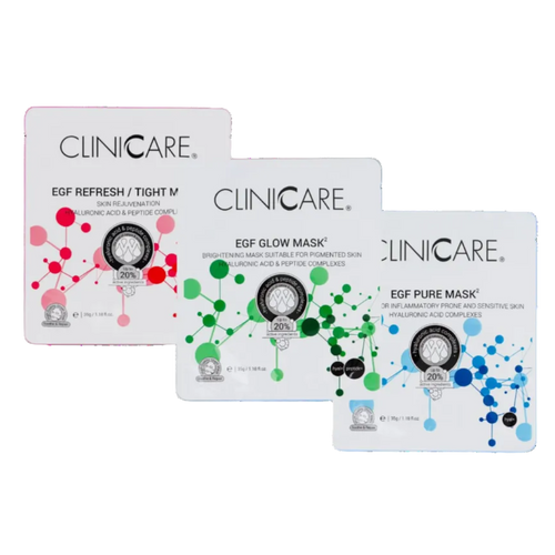 ClinicCare EGF Refresh Glow + Pure Mask Bundle