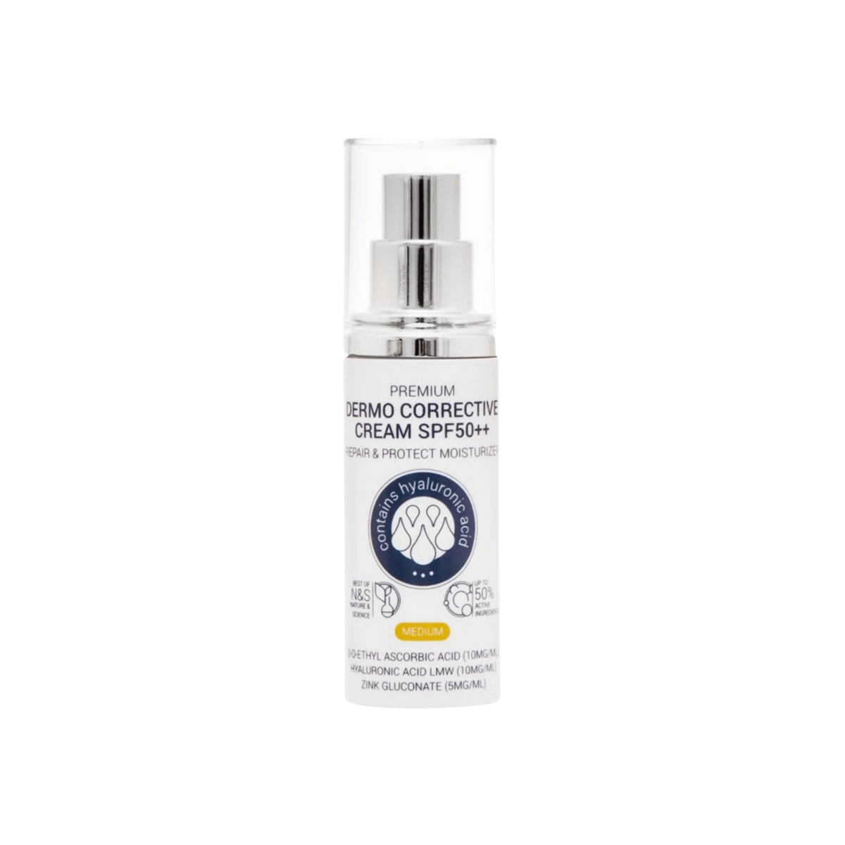 ClinicCare Premium Dermo Corrective Cream SPF50++ Medium 100ml ClinicCare