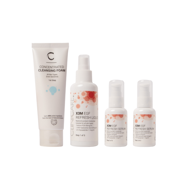 CLINICCARE Refresh Bundle + Concentrated Cleansing Foam 100ml