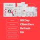 ClinicCare Refresh Rejuvenating Kit 90 Days