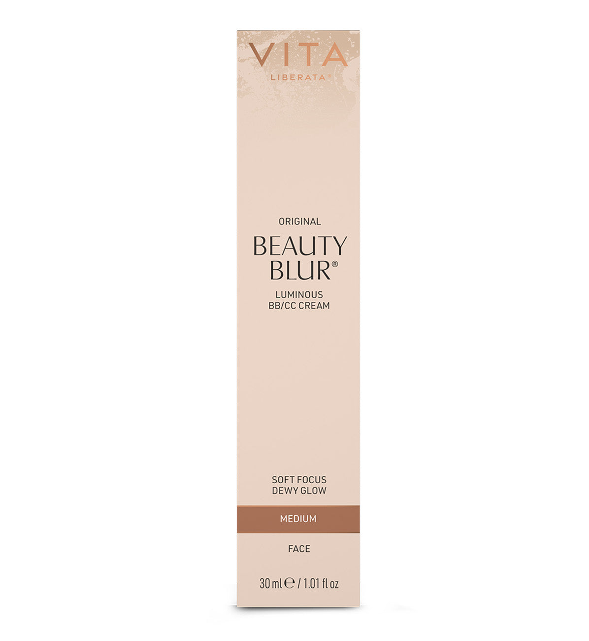 Vita Liberata Beauty Blur Packaging in Medium on white background