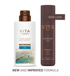 Two Vita Liberata tanning products with a white background