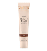 Tube of Vita Liberata beauty blur cream on a white background