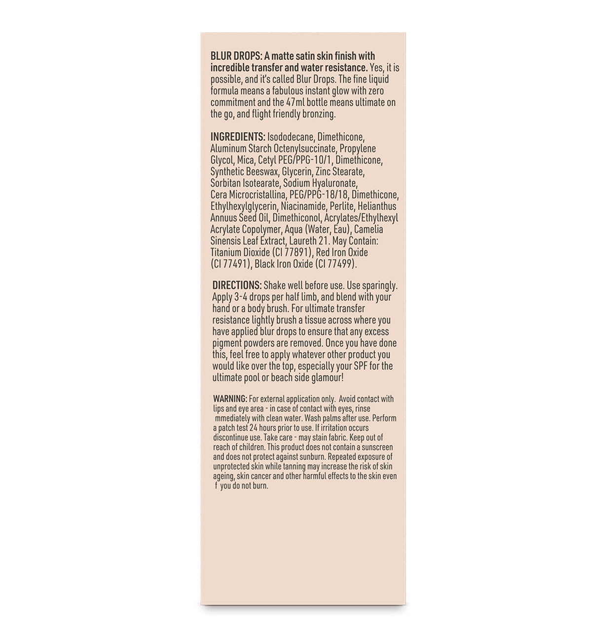 Vita Liberata Everyday Blur Drops Body Makeup Medium