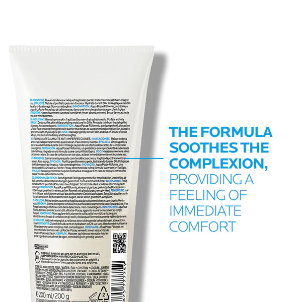 La Roche-Posay Effaclar H Iso-Biome Cleansing Cream 200ml