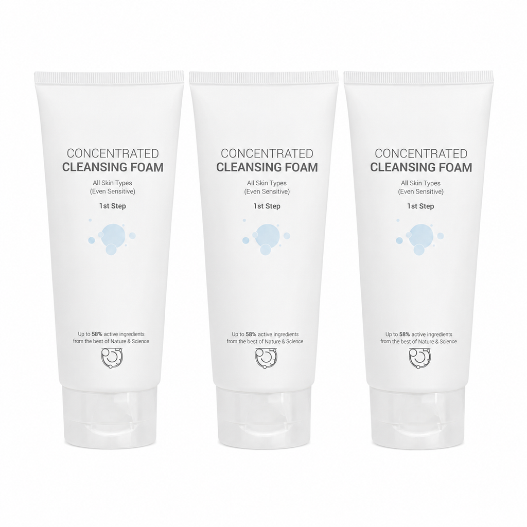 ClinicCare Concentrated Cleansing Foam 3 Pack Bundle