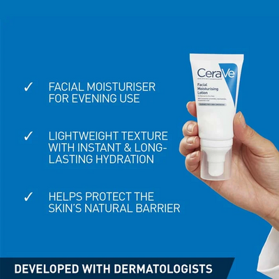 CeraVe PM Facial Moisturiser Night Cream 52ml