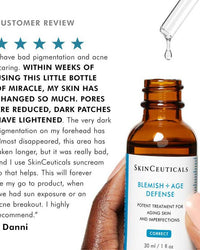 SkinCeuticals Blemish + Age Defense 30ml Blemish-Prone Skin SkinCeuticals