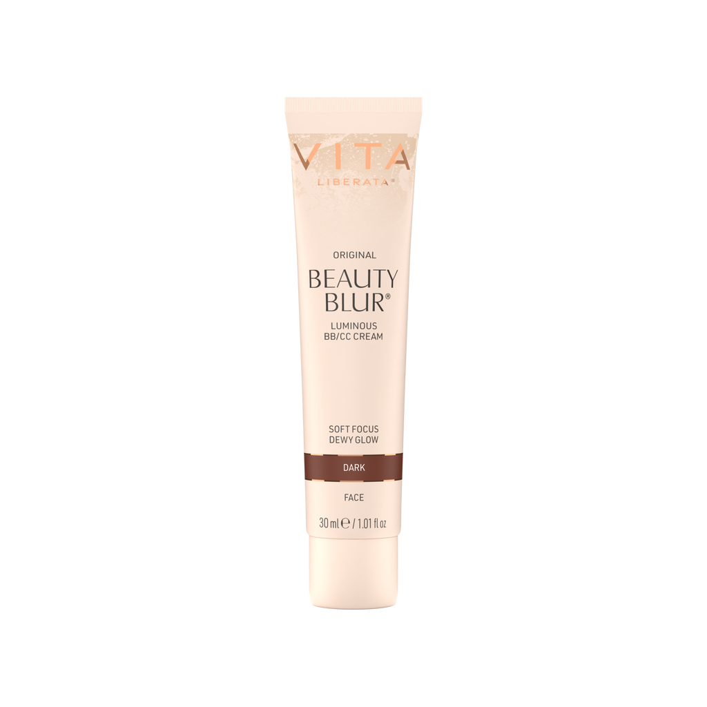 A tube of VITA Original Beauty Blur Luminous BB/CC Cream in Dark shade 