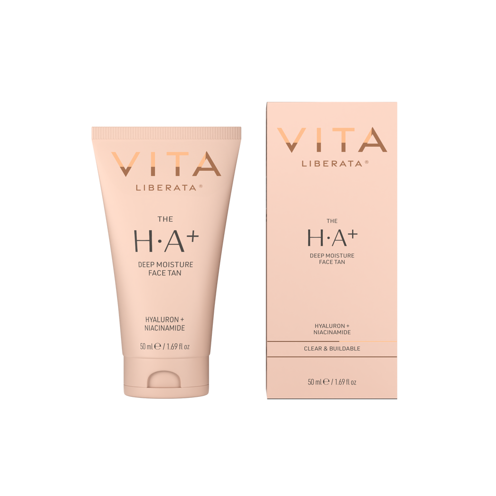 Vita Liberata The H.A + Face Tan packaging 
