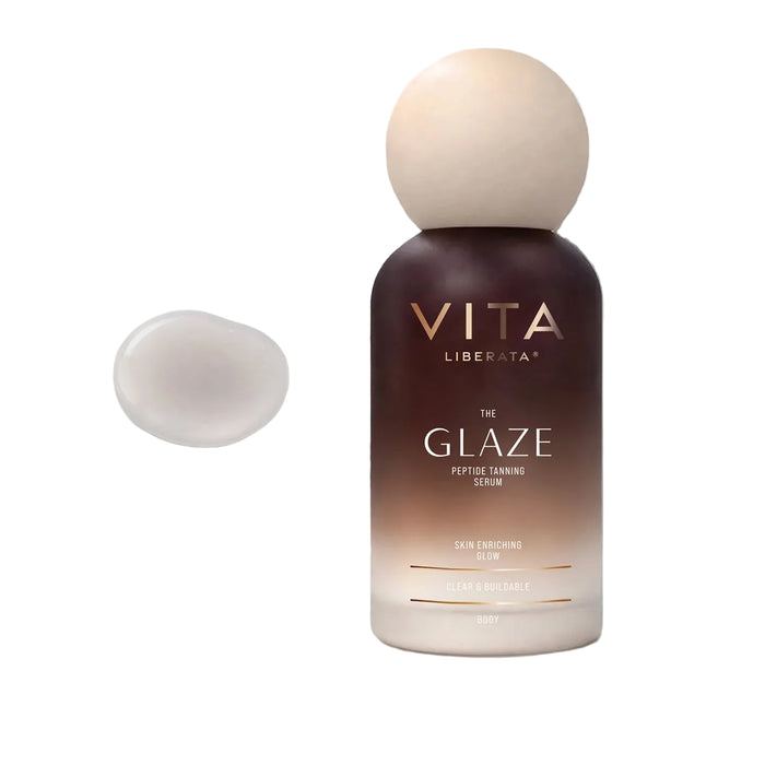 Vita Liberata The Glaze Peptide Tanning Serum bottle 