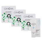 3 Clinccare glow masks + concentrated cleansing foam 