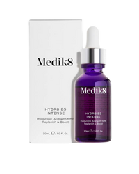 Medik8 Hydr8 B5 Intense serum bottle with packaging on a white background