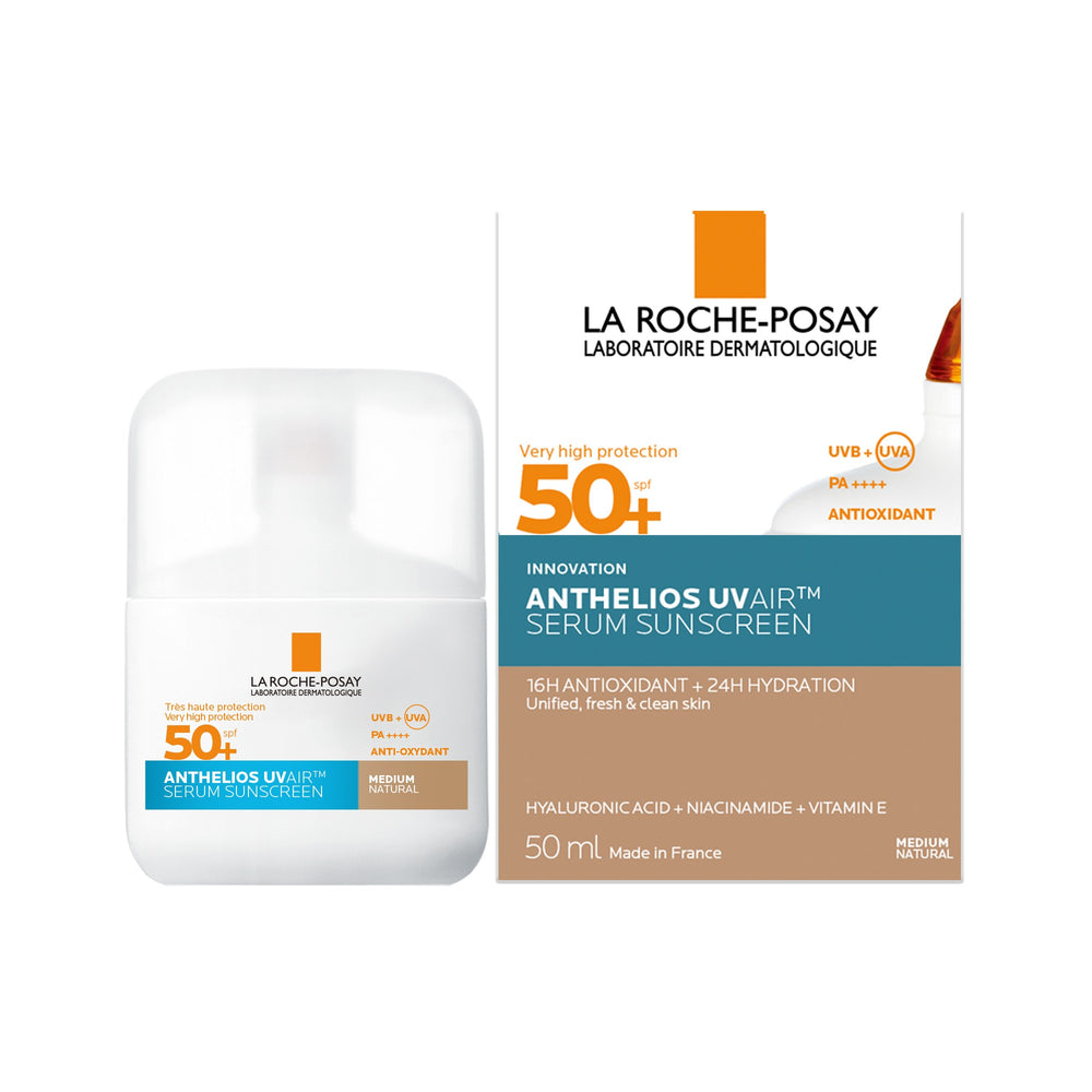 La Roche-Posay Anthelios UVAir Serum Sunscreen SPF50+ Medium 50ml
