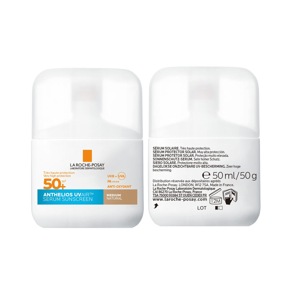La Roche-Posay Anthelios UVAir Serum Sunscreen SPF50+ Medium 50ml