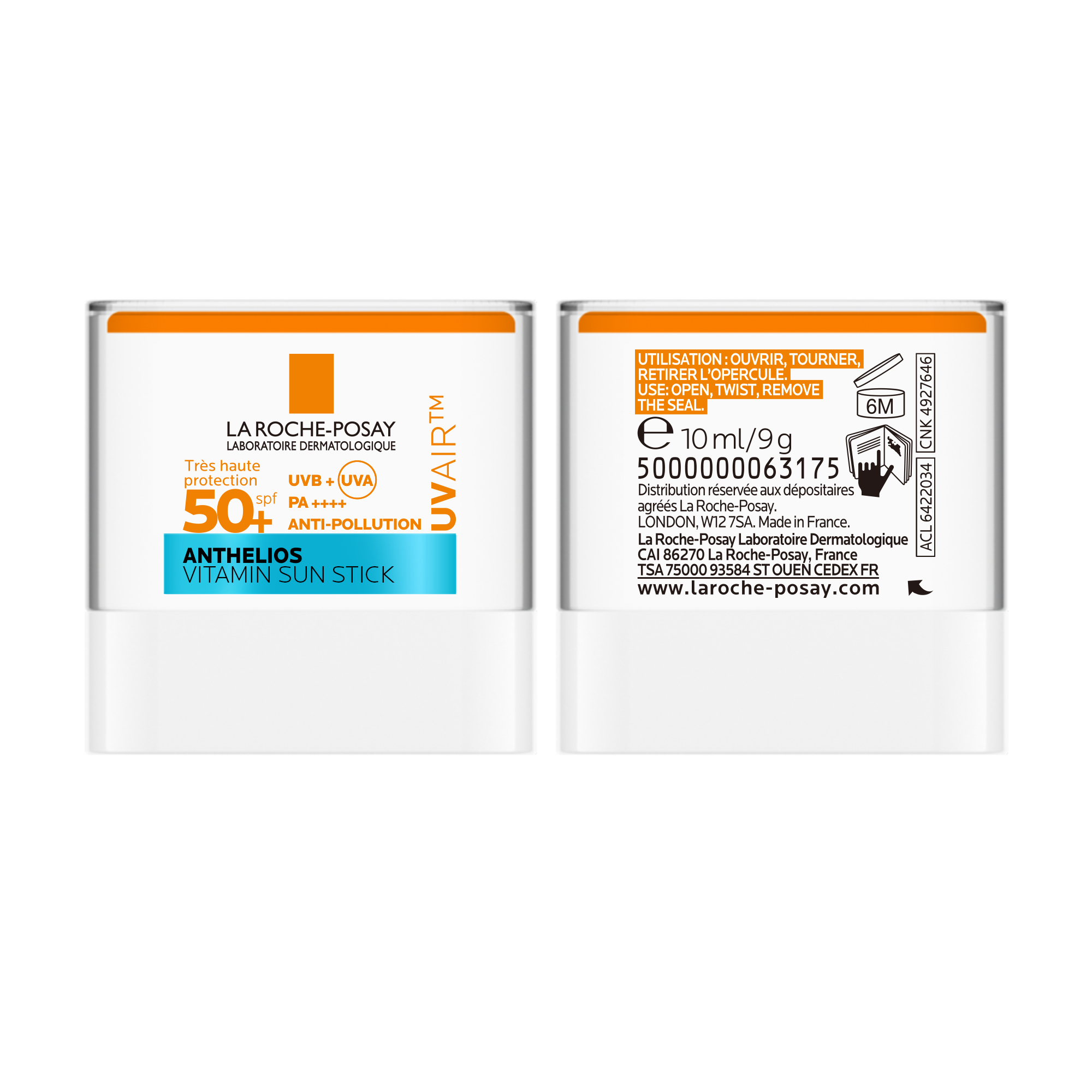 La Roche-Posay Anthelios UVAIR Vitamin Sun Stick SPF50+ 10ml