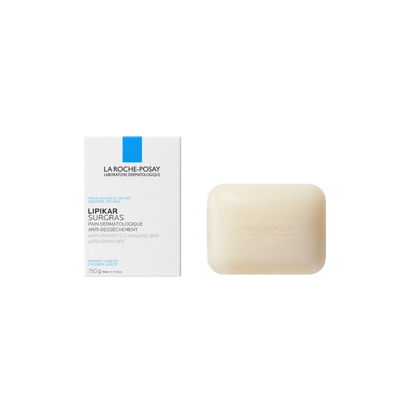 La Roche-Posay Lipikar Surgras Lipid-Enriched Cleansing Bar 150g
