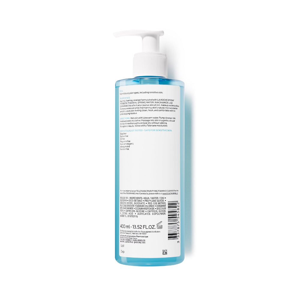 La Roche-Posay Toleriane Foaming Gel Face Cleanser 400ml