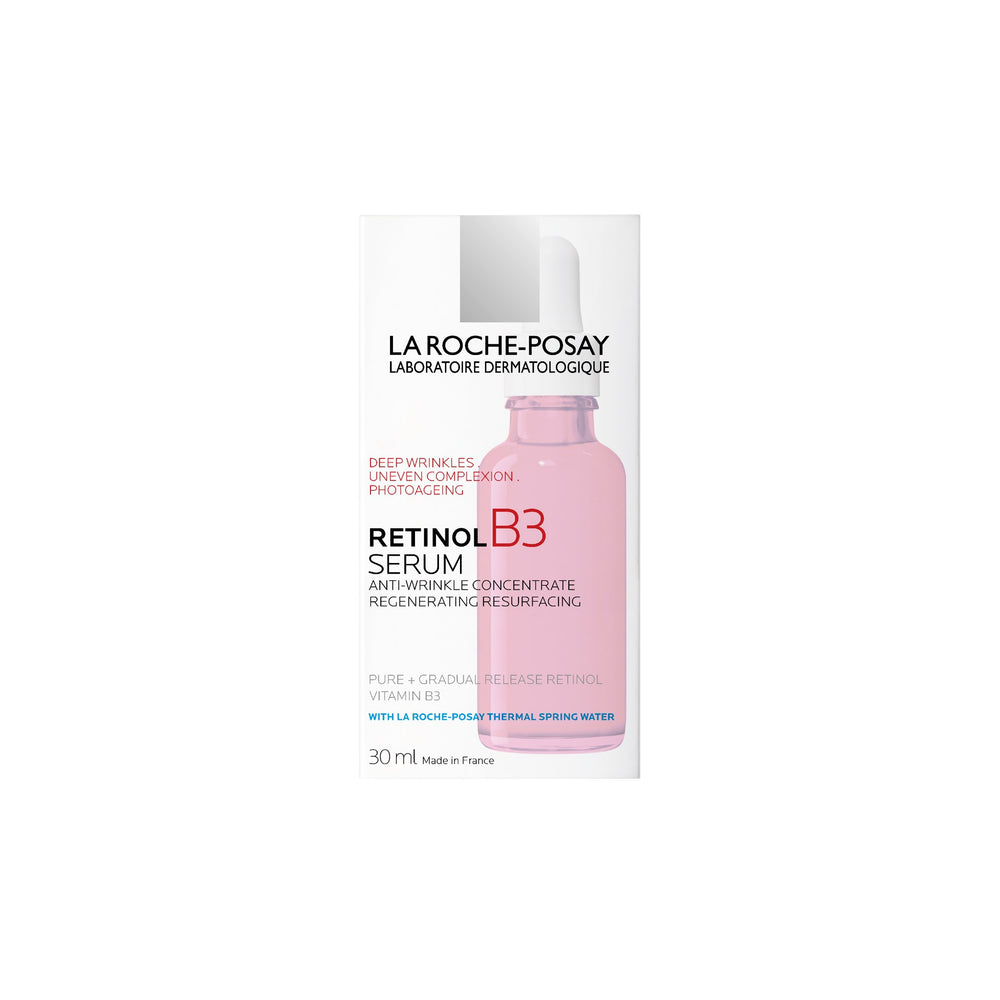 La Roche-Posay Retinol B3 Anti-wrinkle Anti-Ageing Serum With Retinol And Vitamin B3 Suitable For Sensitive Skin 30ml