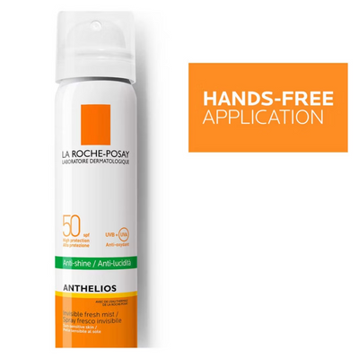 La Roche-Posay Anthelios Invisible Anti-Shine Mist Sunscreen SPF50 75ml