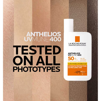 La Roche-Posay Anthelios UVMune 400 Invisible Fluid Non-Perfumed Suncream SPF50+ 50ml