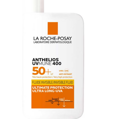 La Roche-Posay Anthelios UVMune 400 Invisible Fluid Non-Perfumed Suncream SPF50+ 50ml
