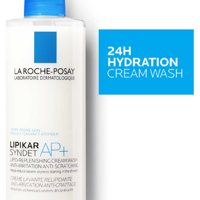 La Roche-Posay Lipikar Syndet AP+ Soothing Cream Wash For Eczema And Atopic Skin 100ml