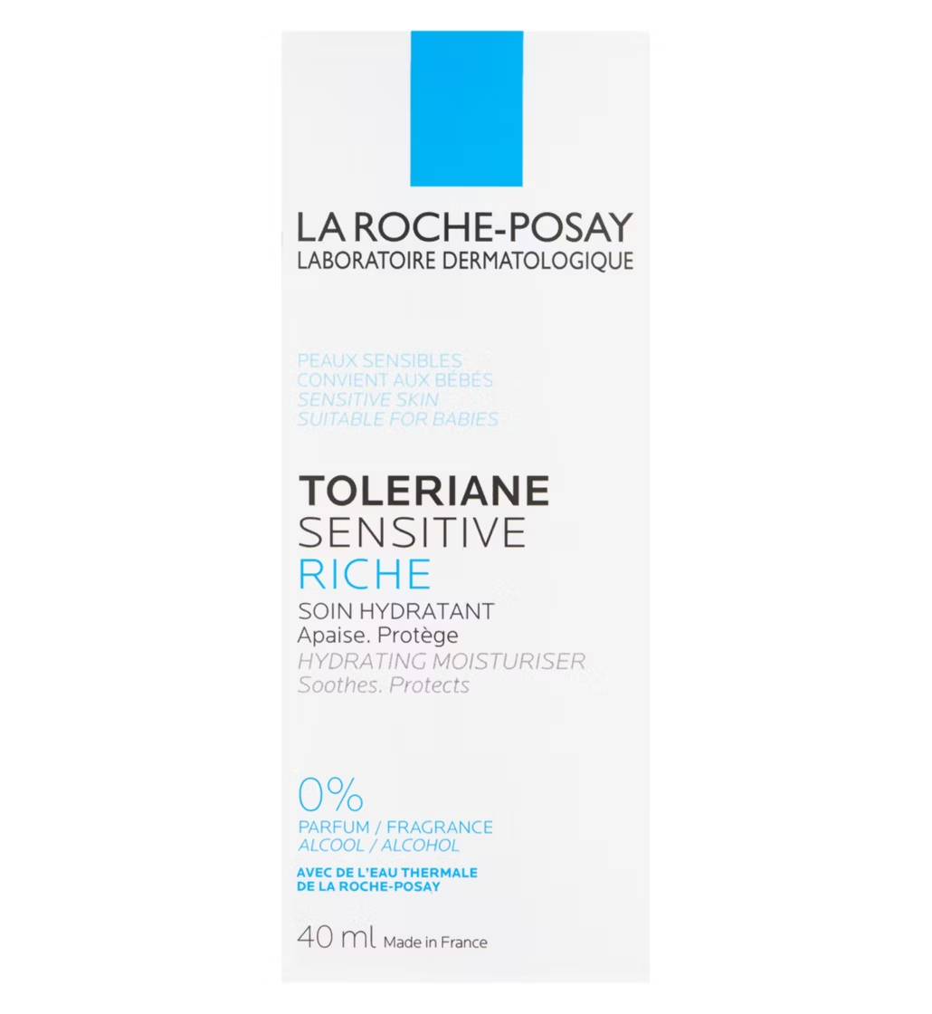 La Roche-Posay Toleriane Sensitive Rich Repairing Face Moisturiser For Sensitive Skin 40ml