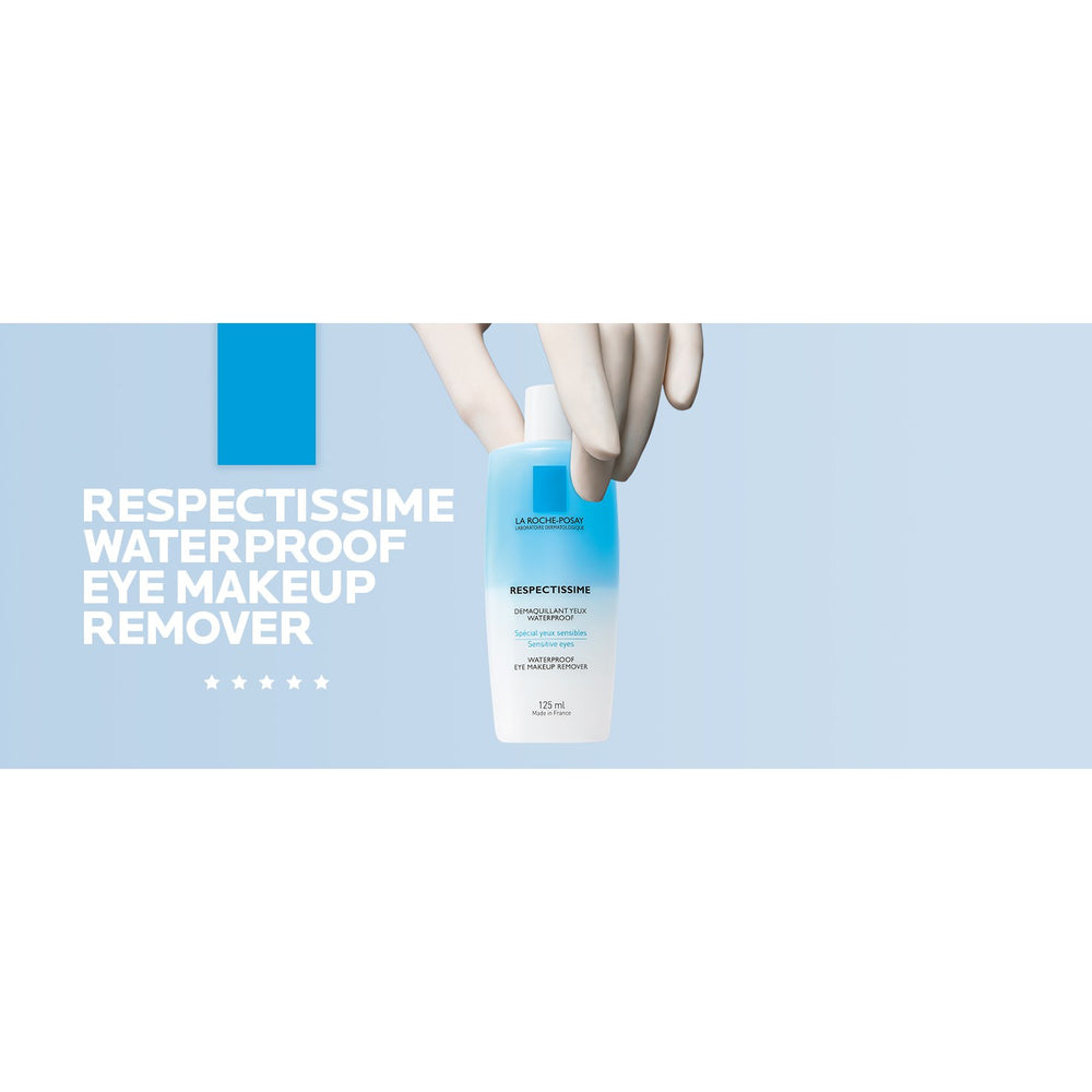 La Roche-Posay Respectissime Waterproof Gentle Eye Makeup Remover 125ml