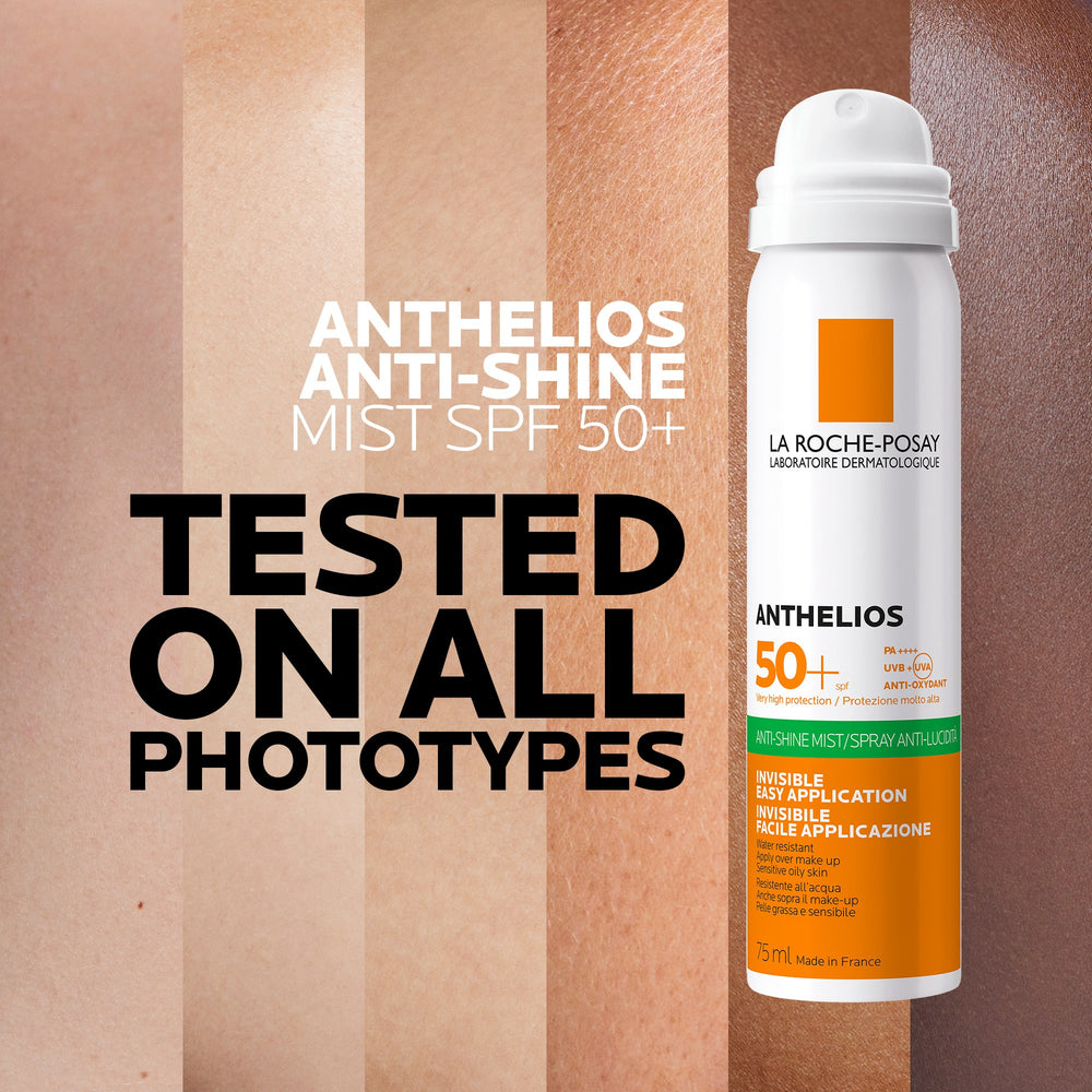 La Roche-Posay Anthelios Invisible Anti-Shine Mist Sunscreen SPF50 75ml